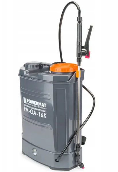 Обприскувач акумуляторний POWERMAT PM-OA-16K, 16 л, 8 А&middot;год 00014 фото