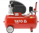 Компресор повітряний масляний YATO YT-23305 50 л, 1.5 кВт, 160 л/хв 45644 фото 1